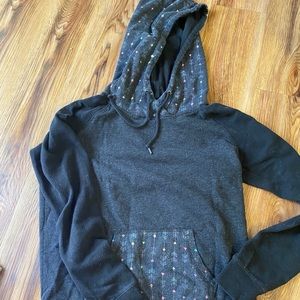 Pattern block sweatshirt